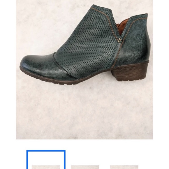 Cobb Hill teal boots - Picture 2 of 13